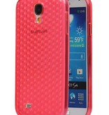 Diamond TPU Taske til Galaxy S4 i9500 Pink