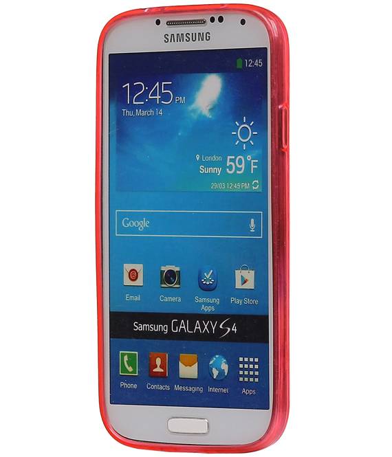 Diamond TPU Taske til Galaxy S4 i9500 Pink