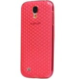 Diamond TPU Taske til Galaxy S4 i9500 Pink