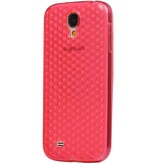 TPU diamante per Galaxy S4 i9500 Rosa