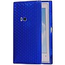 Case diamant TPU pour Lumia 920 bleu foncé