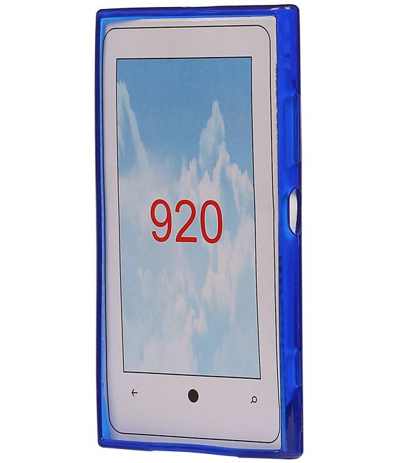 Cassa del diamante TPU per Lumia 920 Dark Blue