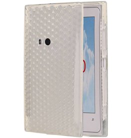 Case diamant TPU pour Lumia 920 blanc