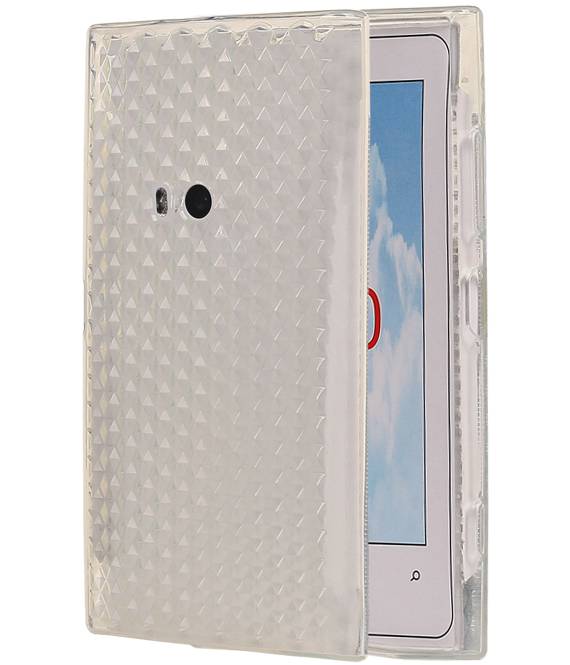 Case diamant TPU pour Lumia 920 blanc