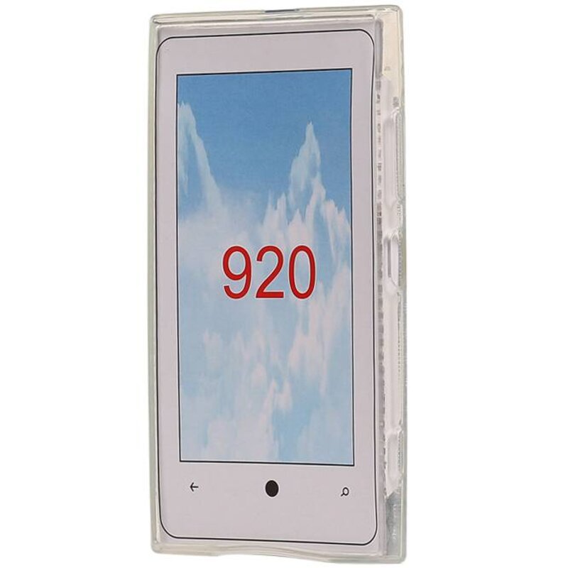 TPU diamante per Lumia 920 Bianco