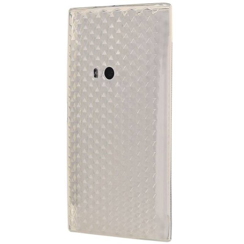 Case diamant TPU pour Lumia 920 blanc