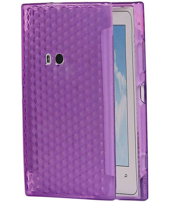 Diamand TPU cases for Lumia 920 Purple