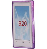 Caso de TPU diamante para Lumia 920 púrpura