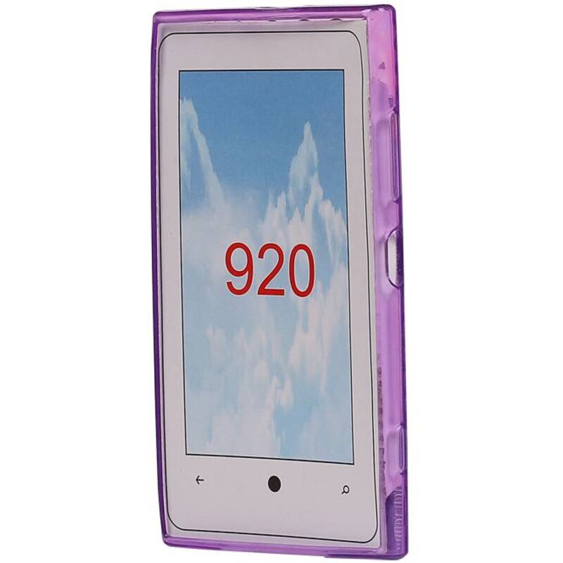 Diamand TPU cases for Lumia 920 Purple