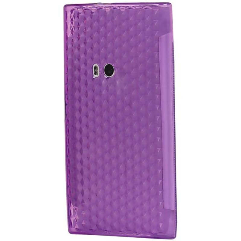 Diamand TPU cases for Lumia 920 Purple