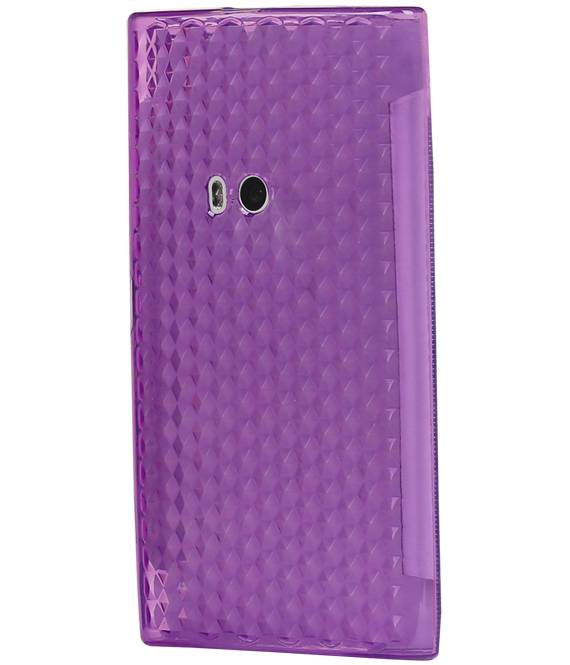 Diamand TPU cases for Lumia 920 Purple