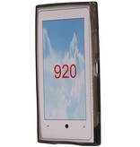 Diamand TPU Hoesjes voor Lumia 920 Grijs