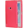 Caso de TPU diamante para Lumia 920 Rosa