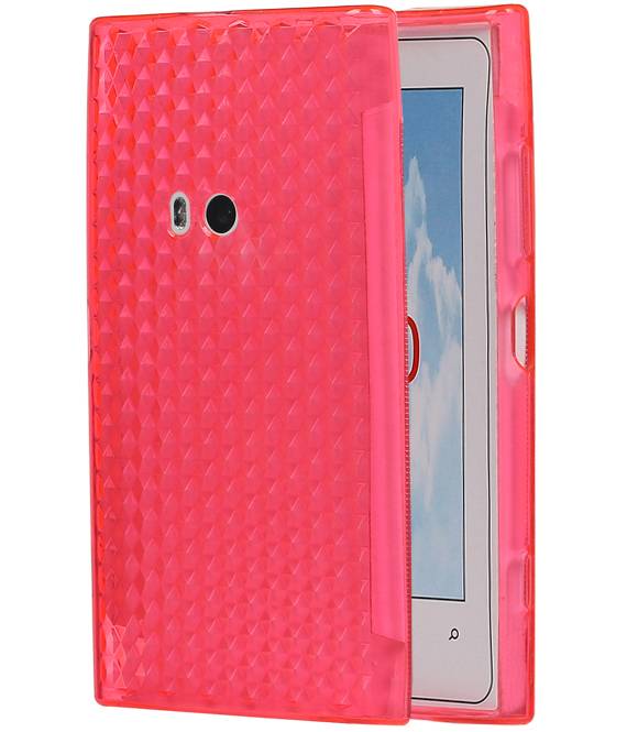 Caso de TPU diamante para Lumia 920 Rosa
