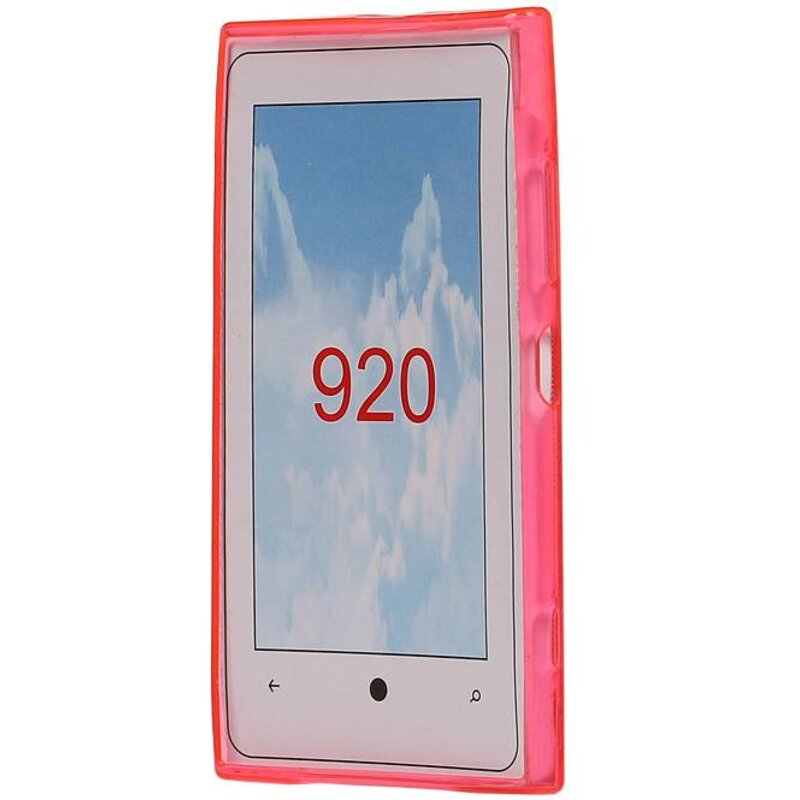 Caso de TPU diamante para Lumia 920 Rosa