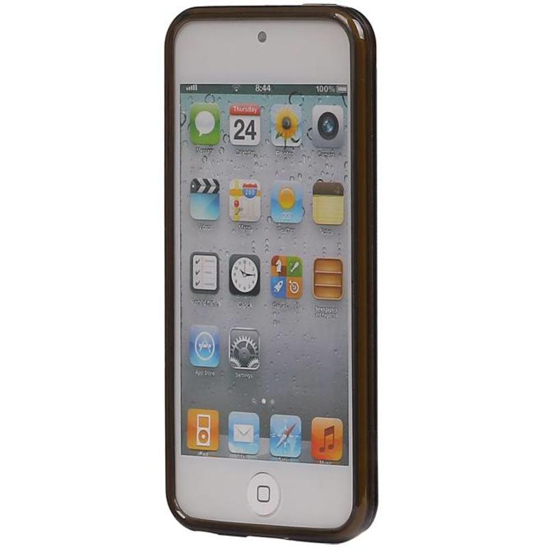 Caso de TPU para el tacto de diamantes 5 Negro