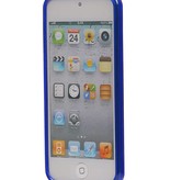 Diamand TPU Hoesjes voor iPod Touch 5 Donker Blauw