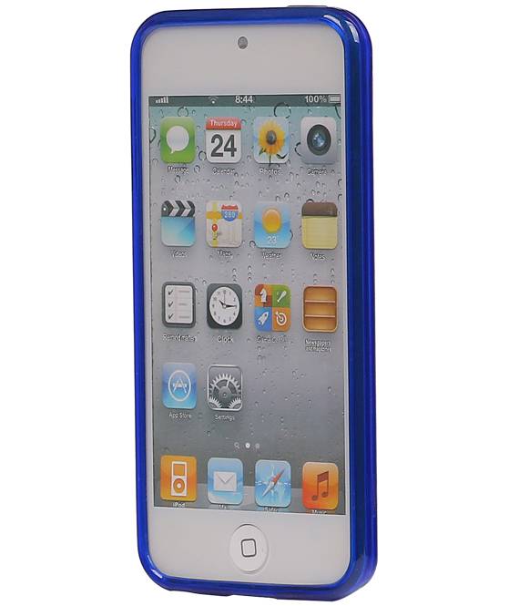 Diamand TPU Hoesjes voor iPod Touch 5 Donker Blauw