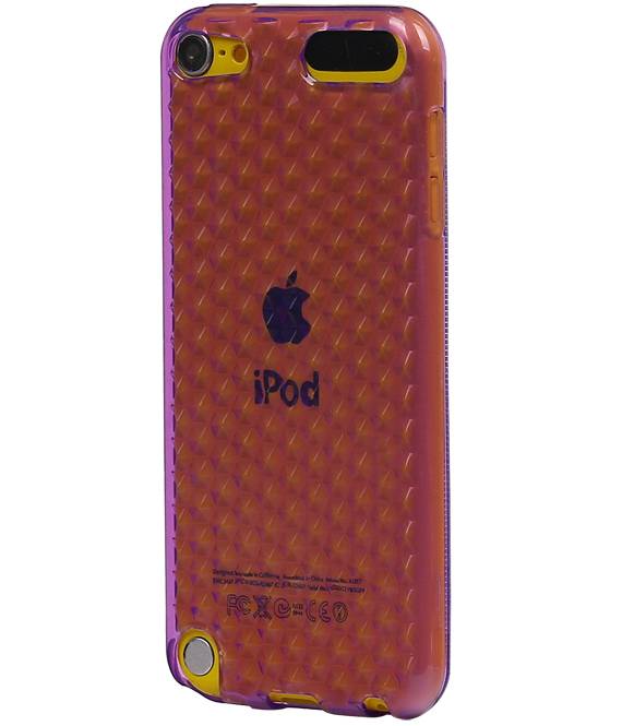 Diamand TPU Cases for iPod Touch 5 Purple