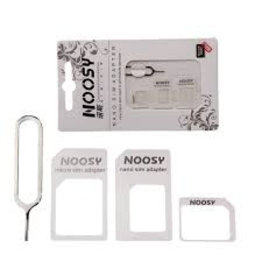 SIM-Adapter (Nano / Mikro) Weiß