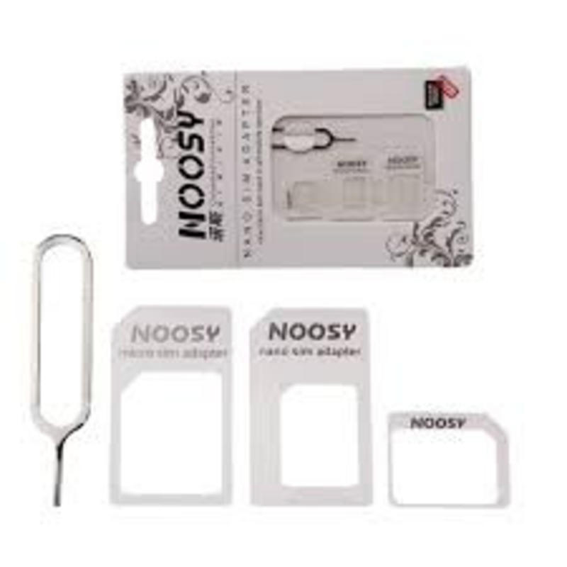 SIM-Adapter (Nano / Mikro) Weiß