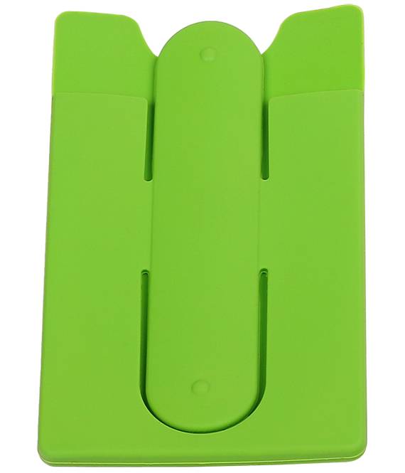 Porte-cartes de TPU avec support Fonction Vert