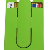TPU-Karten Halter mit Standplatz-Funktion Grün