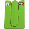 Porte-cartes de TPU avec support Fonction Vert