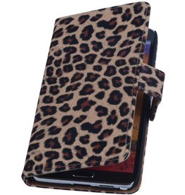 Chita Bookstyle Hoes voor Nokia Lumia 520 Bruin