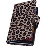 Chita Bookstyle Hoes voor Nokia Lumia 520 Bruin