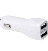Mobile Mode 2 Mini-USB Car Charger 2PORT 2.1 A White