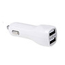 Móvil 2 de la manera Mini USB cargador de coche 2Port 2.1 A White