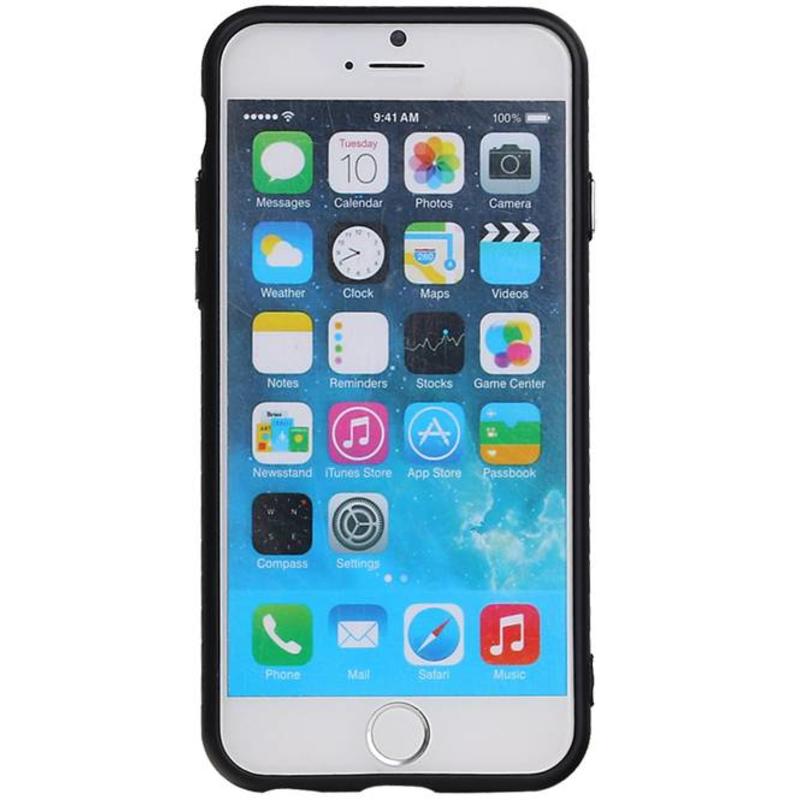 Design TPU Taske til iPhone 6 / 6s Sort