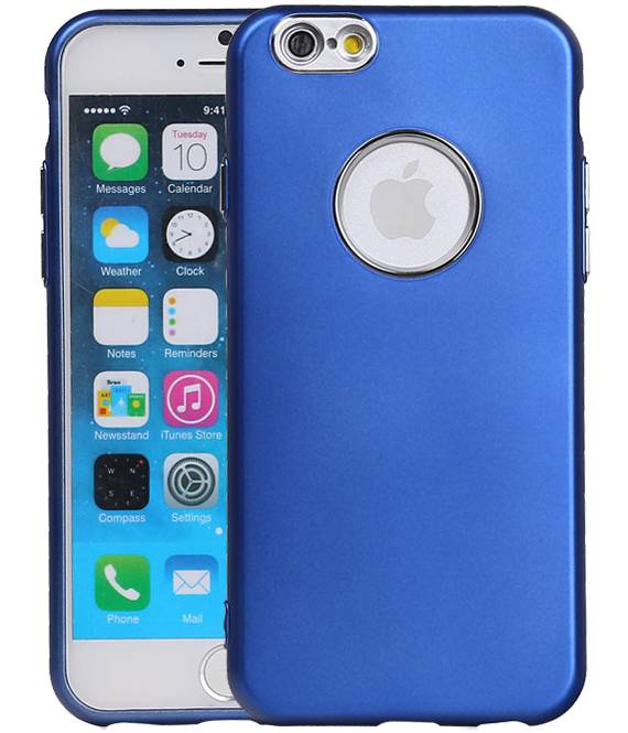 Design TPU Case for iPhone 6 / 6s Blue