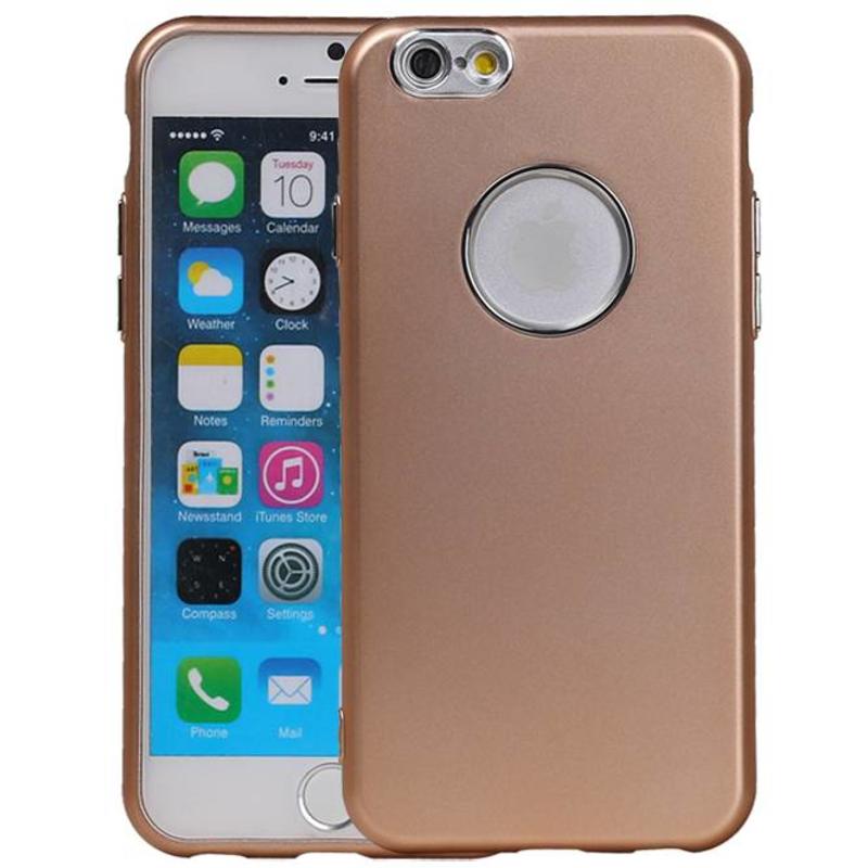TPU Case Design pour iPhone 6 / 6s Or