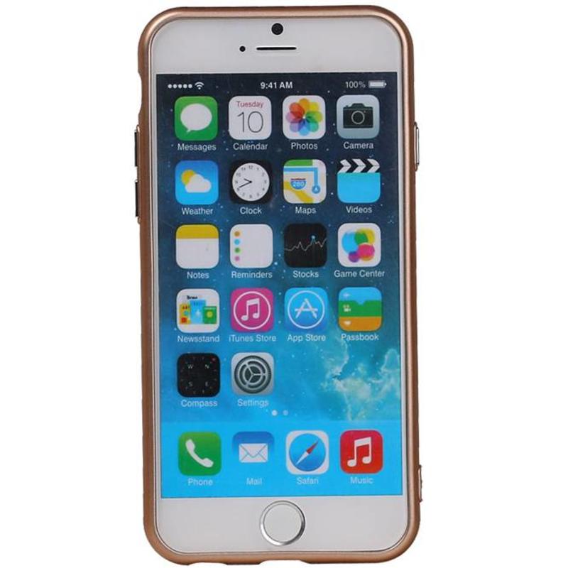 Design-TPU für iPhone 6 / 6s Gold-