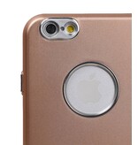 TPU Case Design pour iPhone 6 / 6s Or