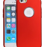 Design TPU Taske til iPhone 6 / 6s Rød