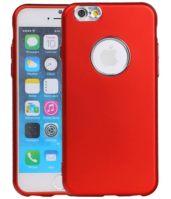 Design TPU Case for iPhone 6 / 6s Red