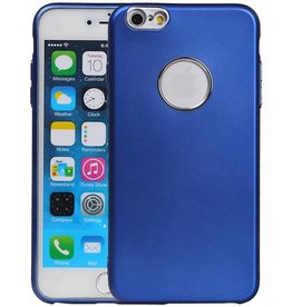 Design TPU Hoesje voor iPhone 6 / 6s Plus Blauw