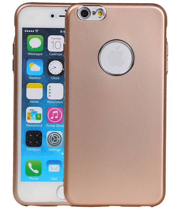 Design-TPU für iPhone 6 / 6s Plus Gold