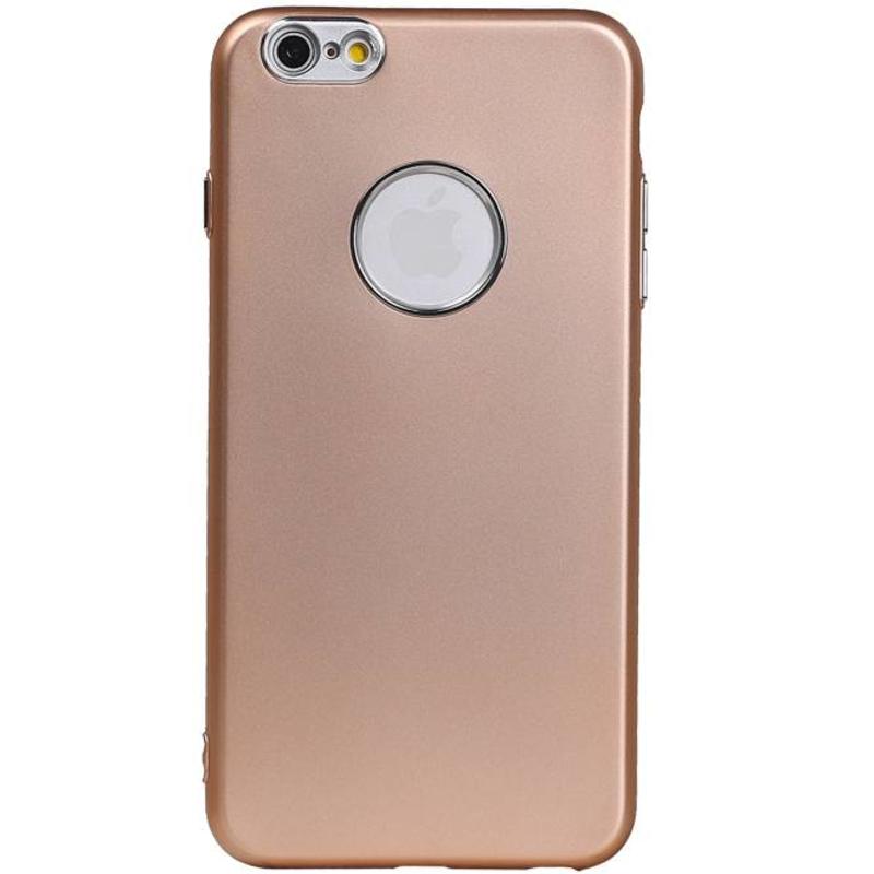 Caso di disegno TPU per iPhone 6 / 6s plus oro