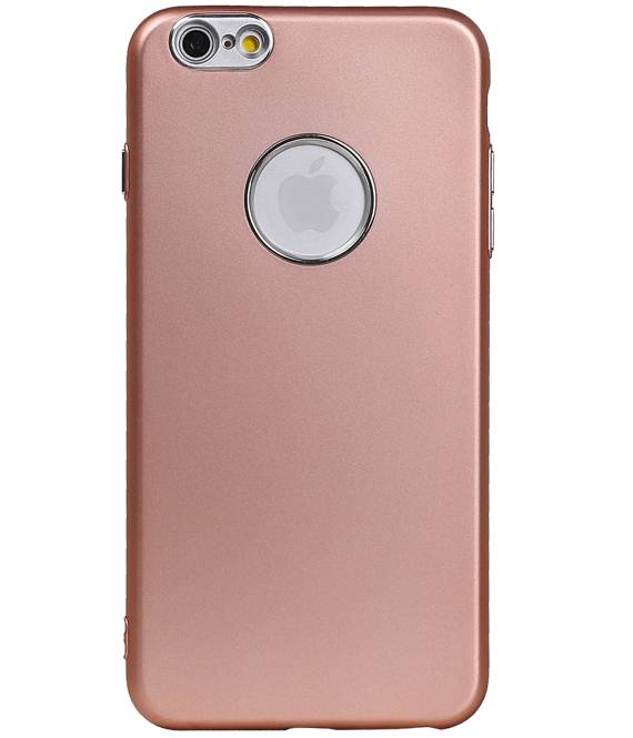 Diseño del caso de TPU para el iPhone 6 / 6s Plus Rosa