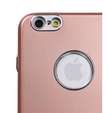 Case Design TPU pour iPhone 6 / 6s plus rose