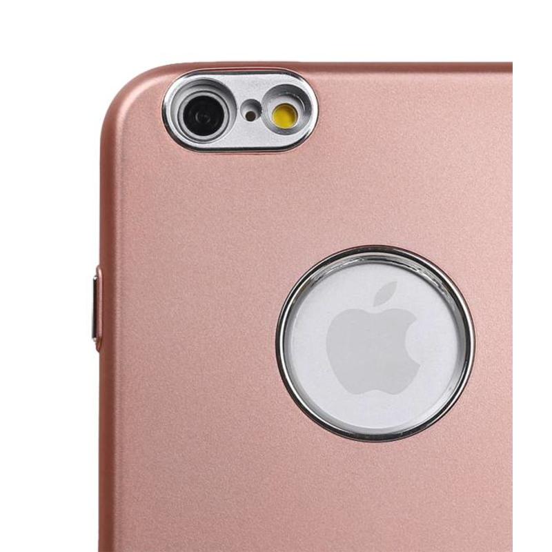 Case Design TPU pour iPhone 6 / 6s plus rose