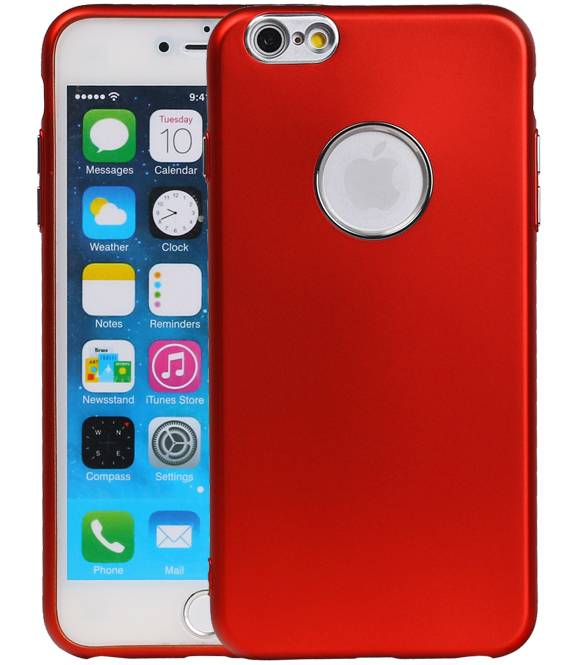 Design TPU Case for iPhone 6 / 6s Plus Red