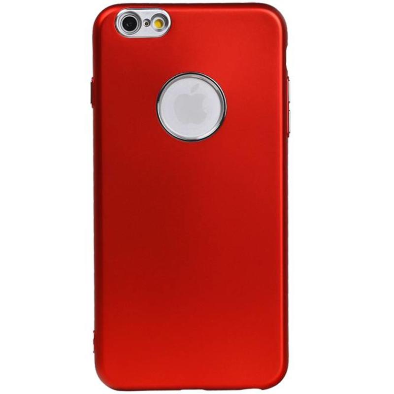 Case Design TPU pour iPhone 6 / 6s Plus Rouge