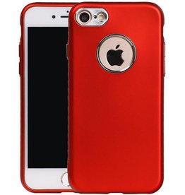 Case Design TPU pour iPhone 7 Rouge