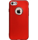 Case Design TPU pour iPhone 7 Rouge