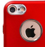 Diseño del caso de TPU para el iPhone 7 Rojo